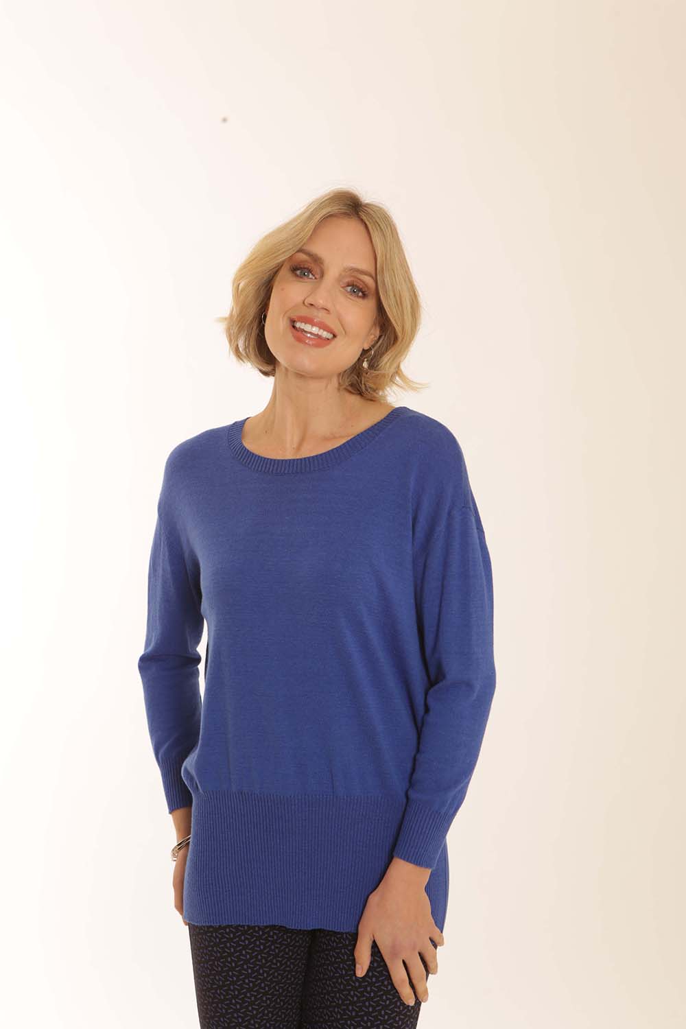 POMODORO SWEATER STYLE 22350 COLOUR BLUE
