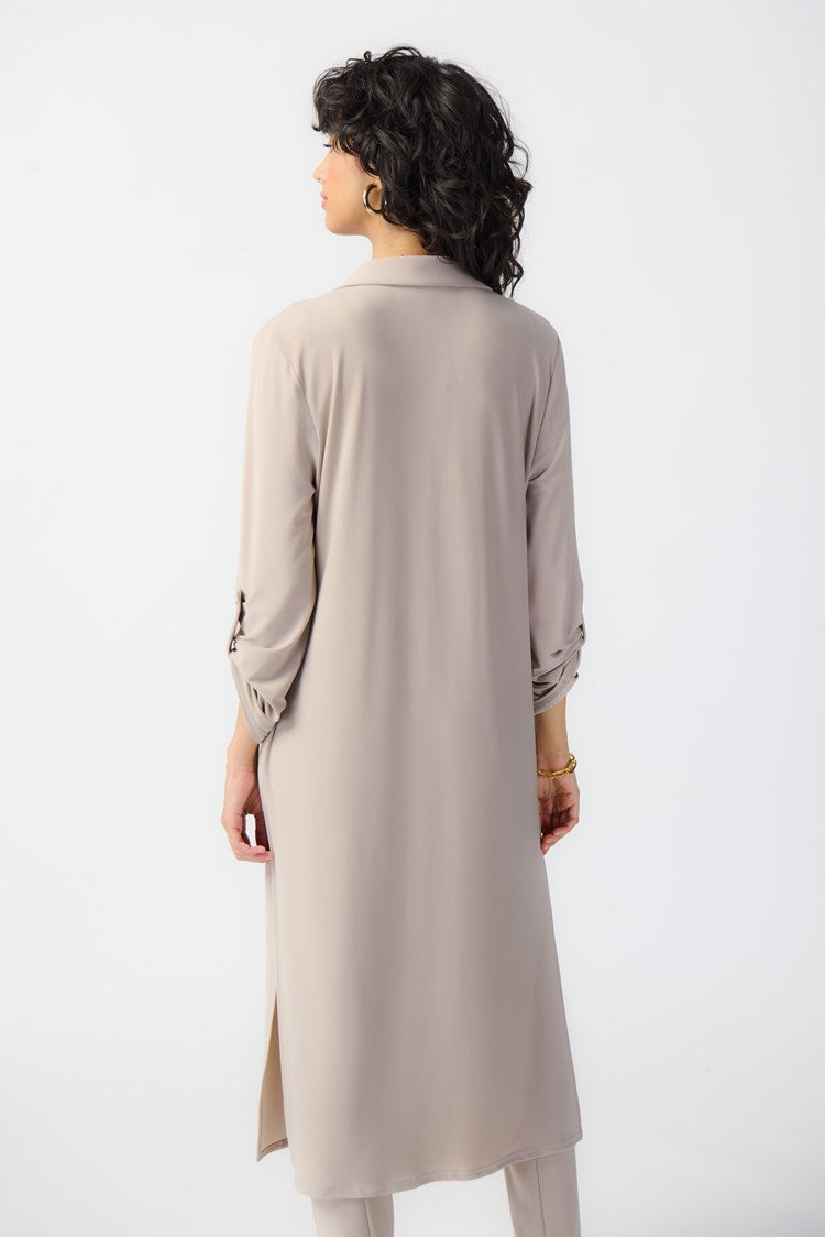 JOSEPH RIBKOFF SILKY DUSTER COAT STYLE 241100 COLOUR DUNE