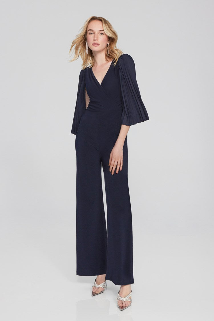 Joseph ribkoff 2025 navy jumpsuit