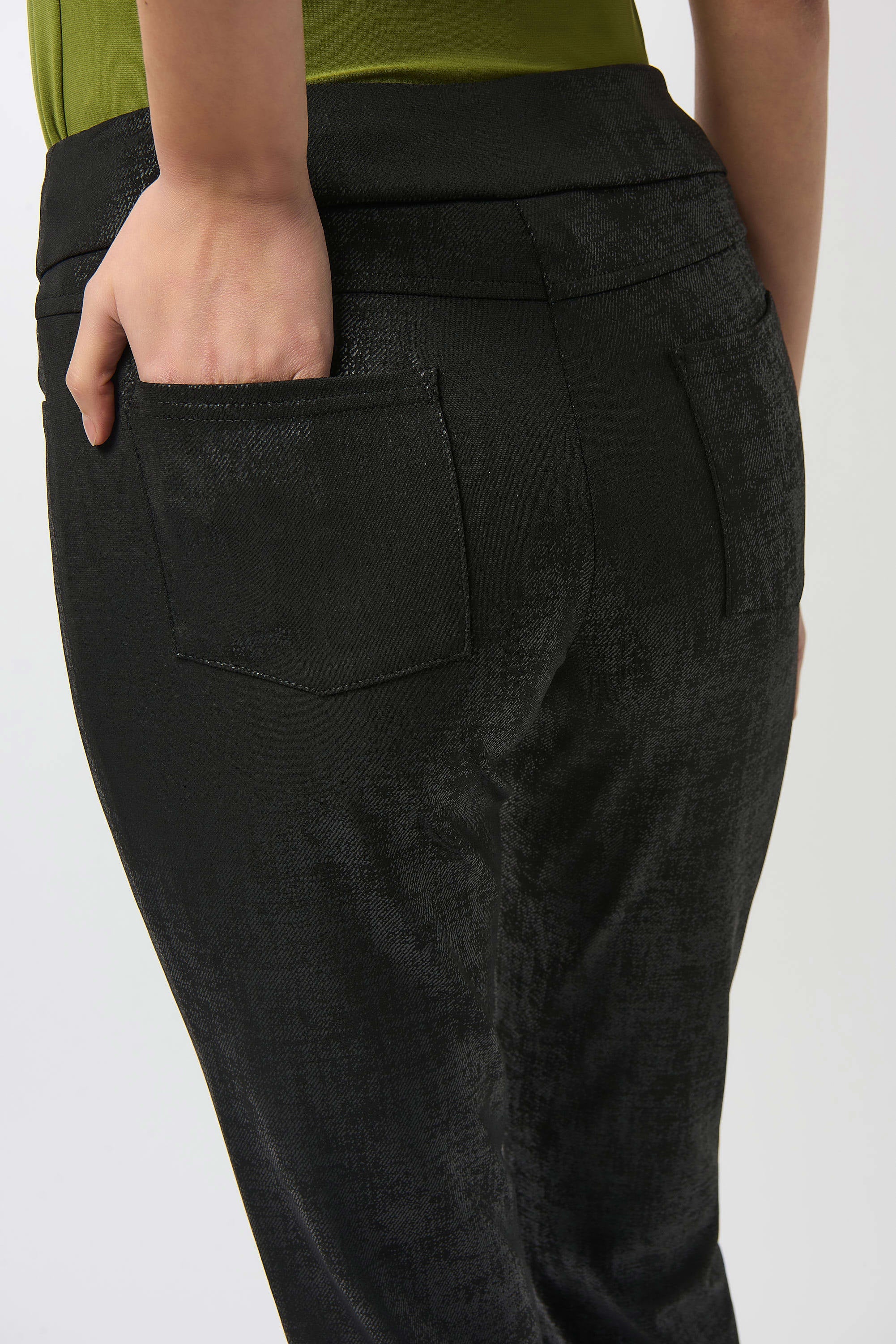 JOSEPH RIBKOFF TROUSERS STYLE 253000 COLOUR BLACK