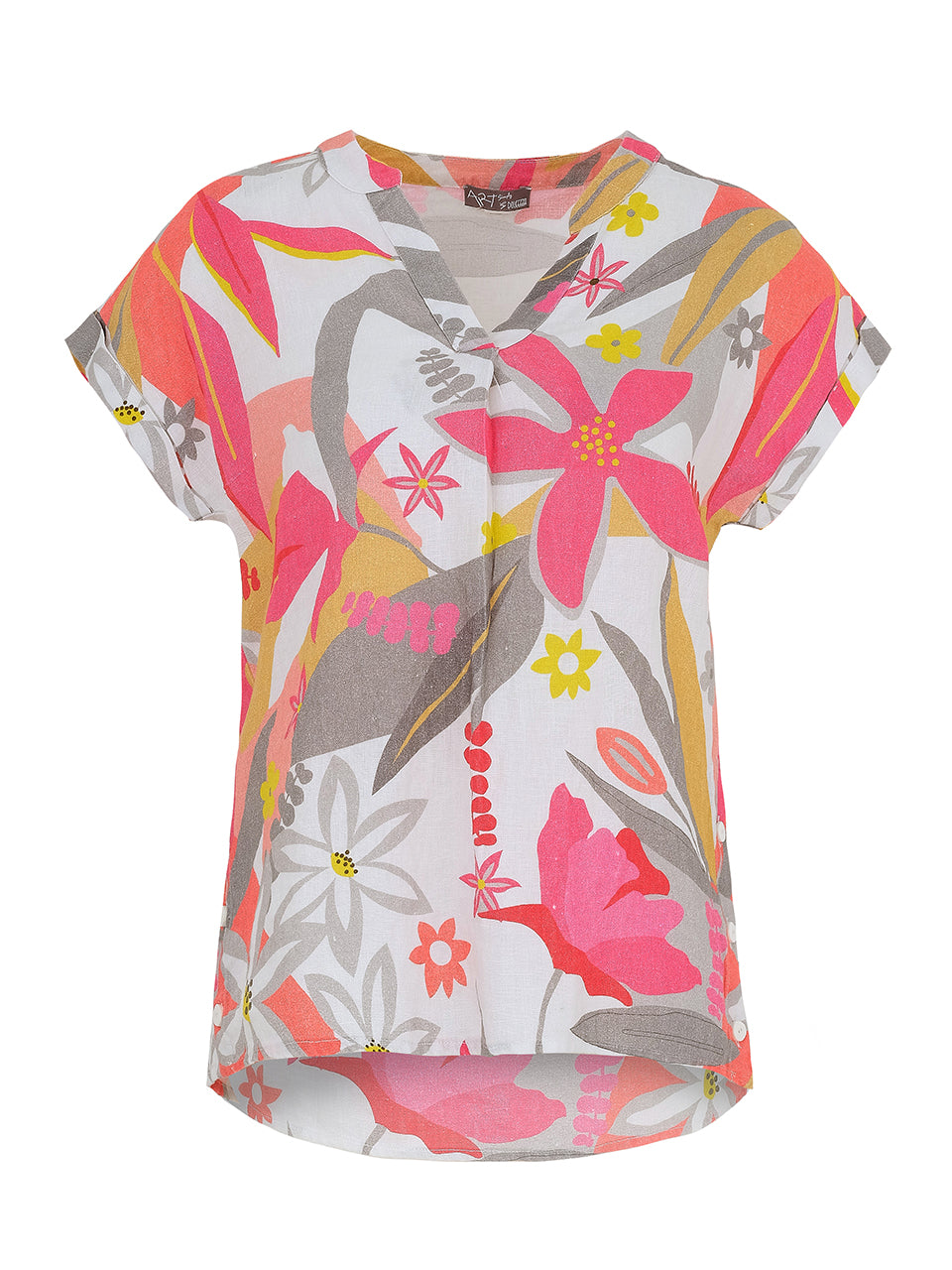 DOLCEZZA LINEN TOP STYLE 25700 COLOUR AS SHOWN