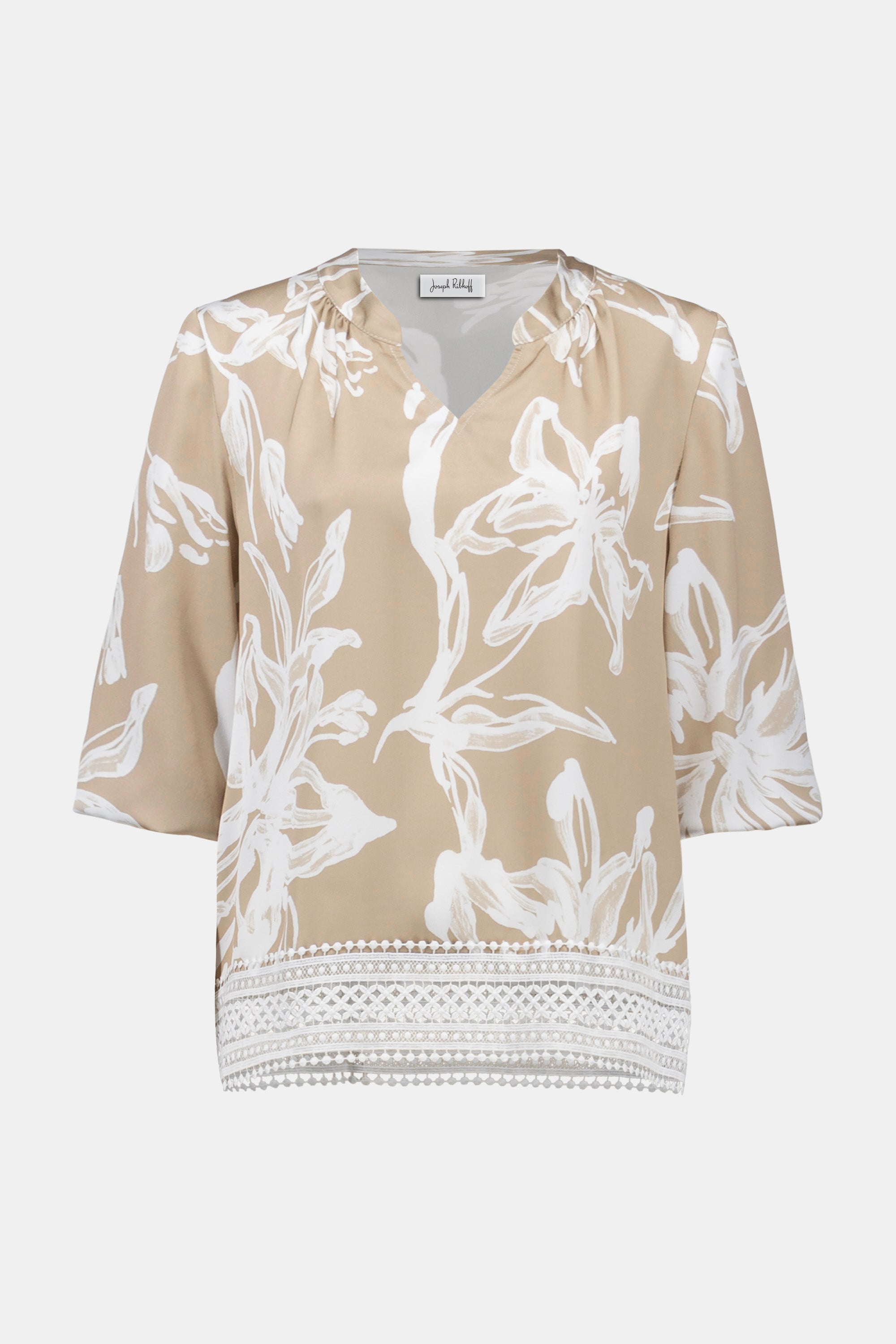 JOSEPH RIBKOFF TOP STYLE 261031 COLOUR BEIGE/VANILLA