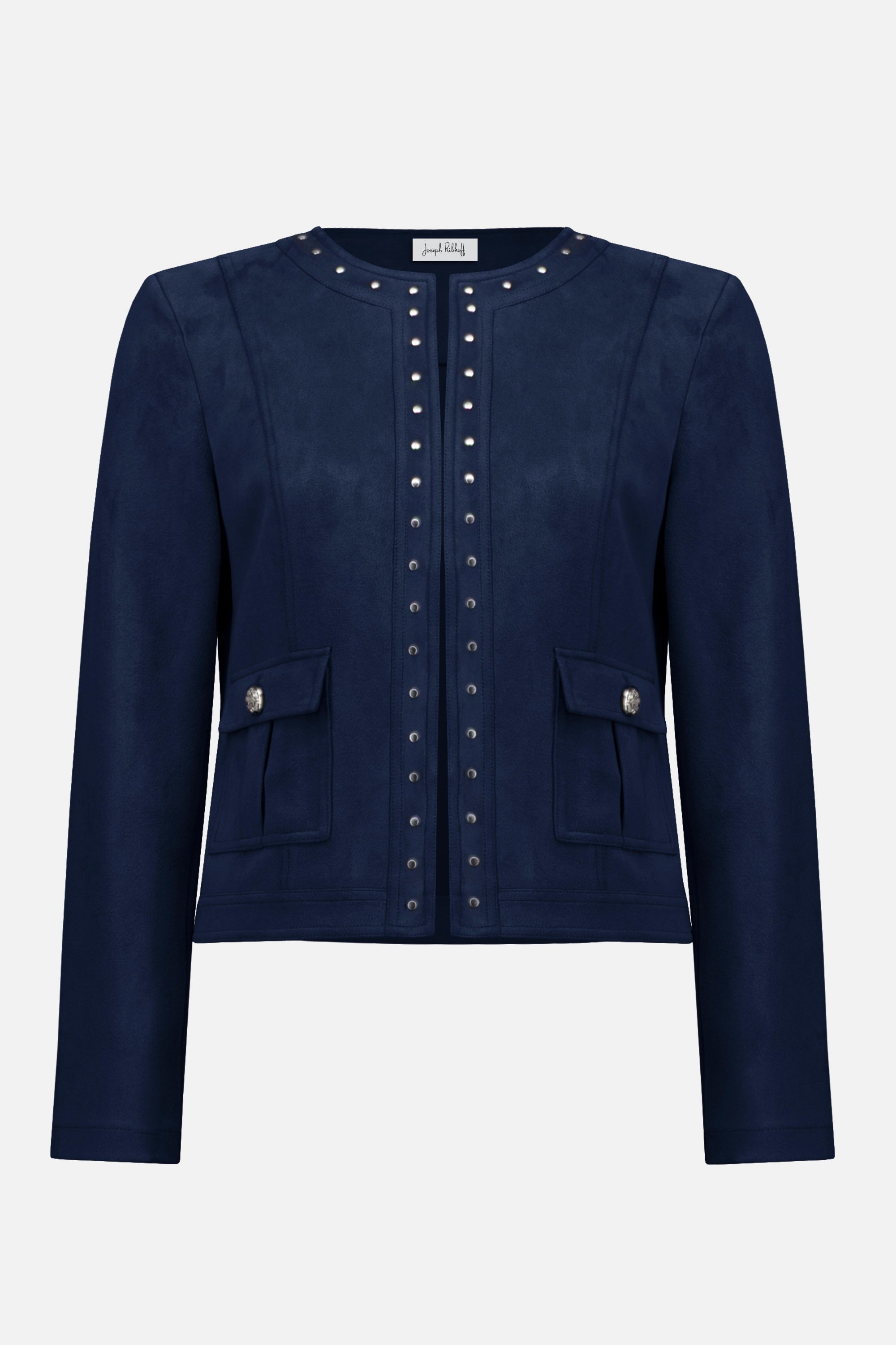 JOSEPH RIBKOFF JACKET STYLE 261909 COLOUR MIDNIGHT BLUE