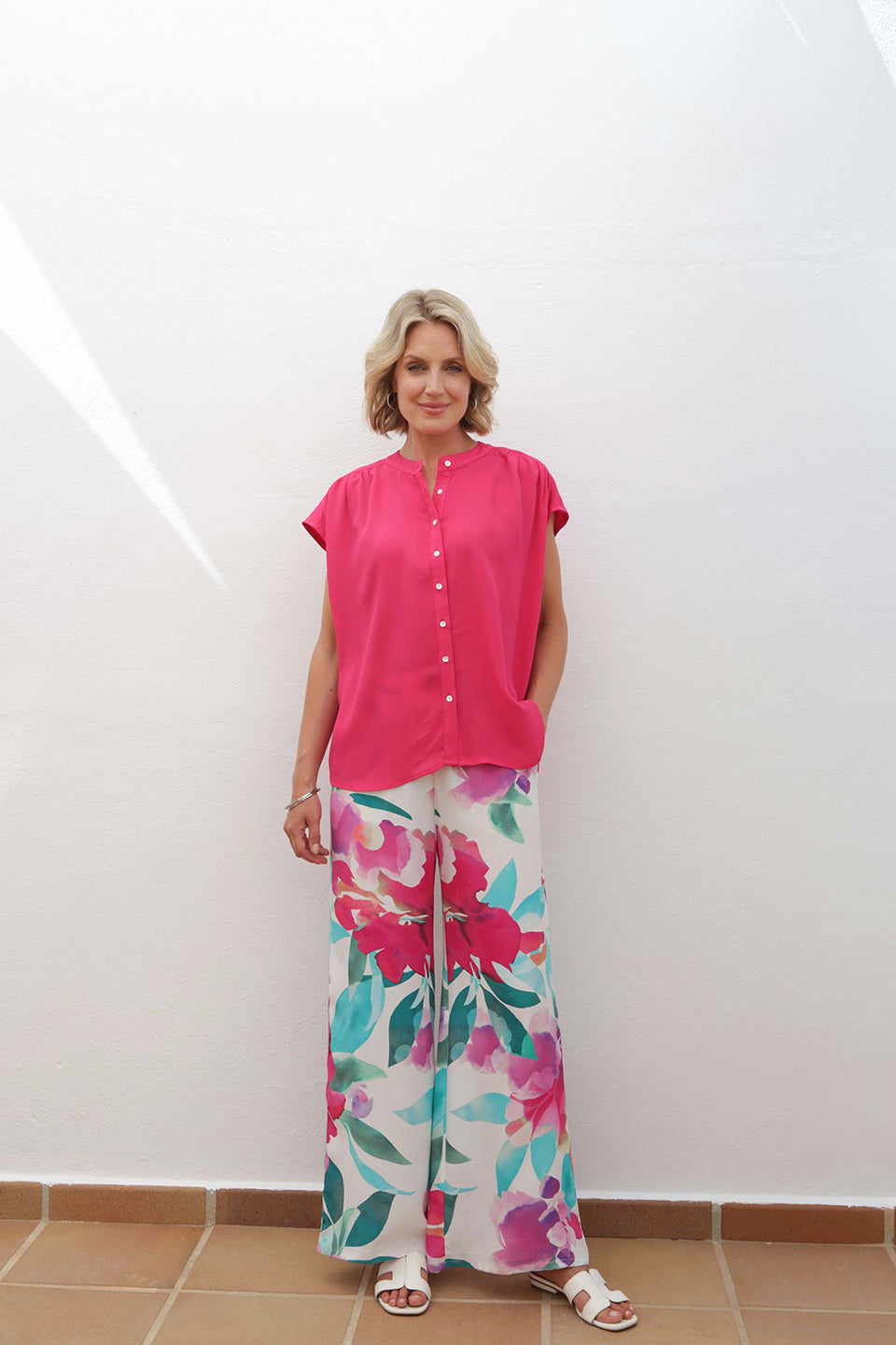 POMODORO ORCHID TROUSERS | STYLE 12404 | COLOUR SAMPLE