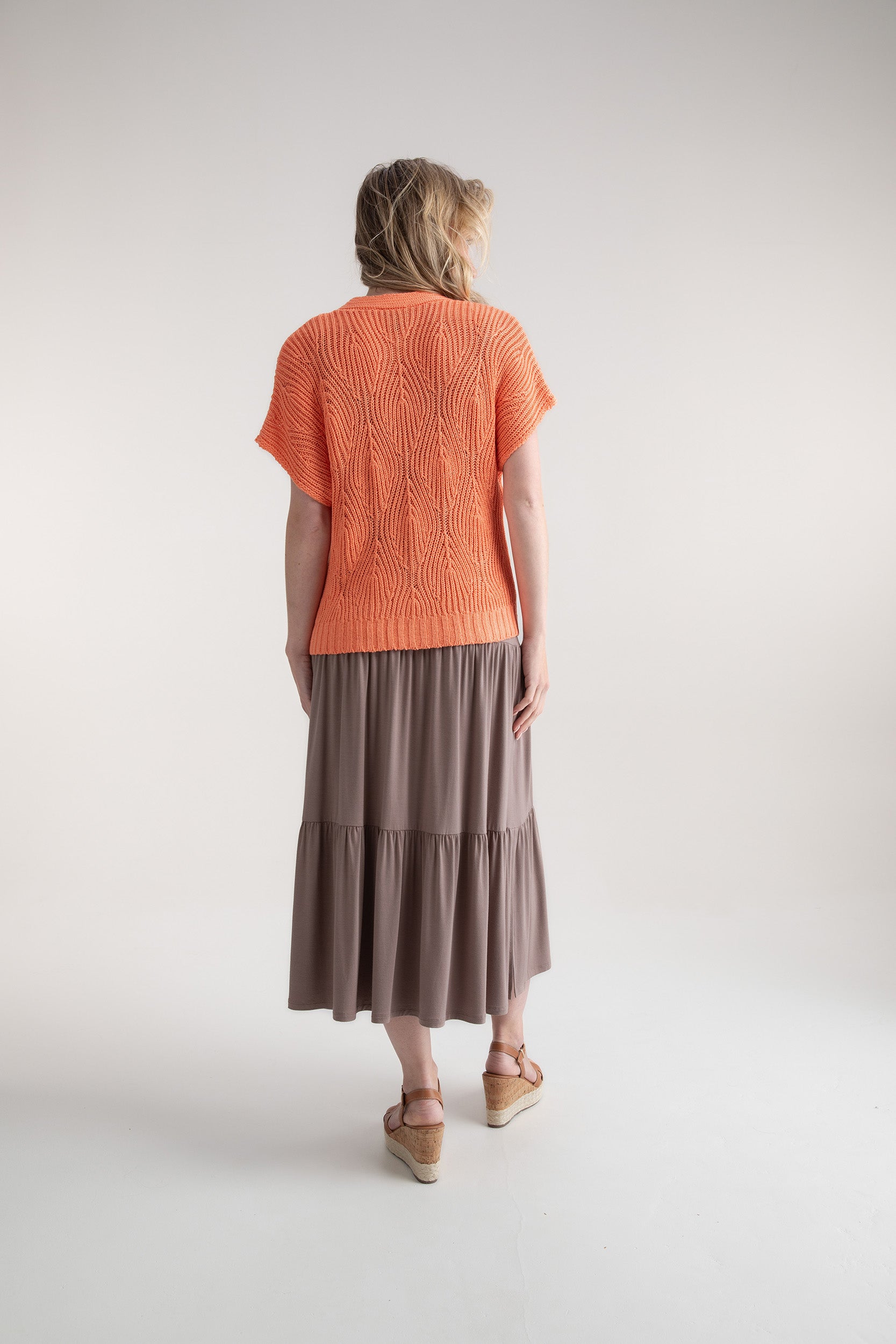 MARBLE SKIRT STYLE 7457 COLOUR TOFFEE (122)