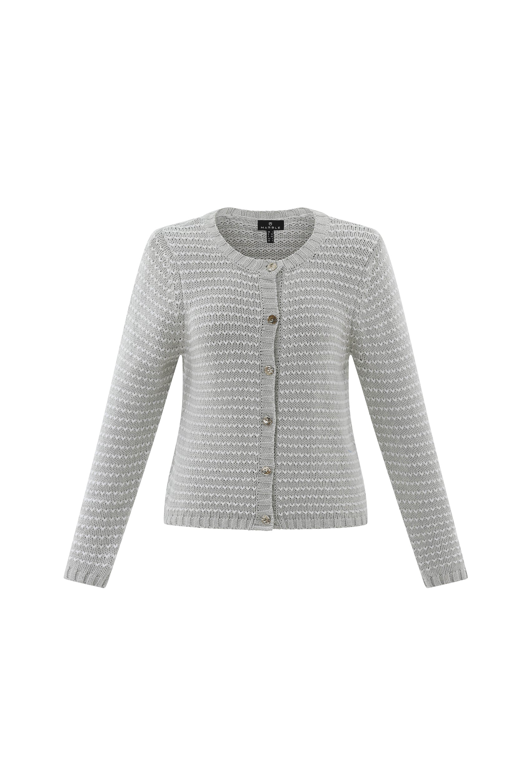 MARBLE CARDIGAN STYLE 7880 COLOUR SILVER (106)