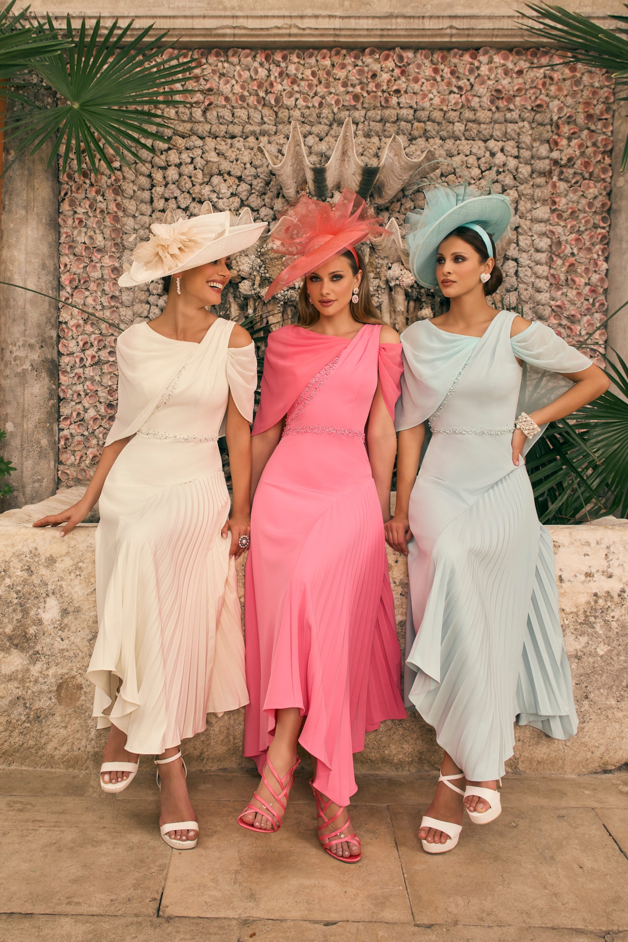 VENI INFANTINO DRESS STYLE 992785 COLOUR FLAMINGO