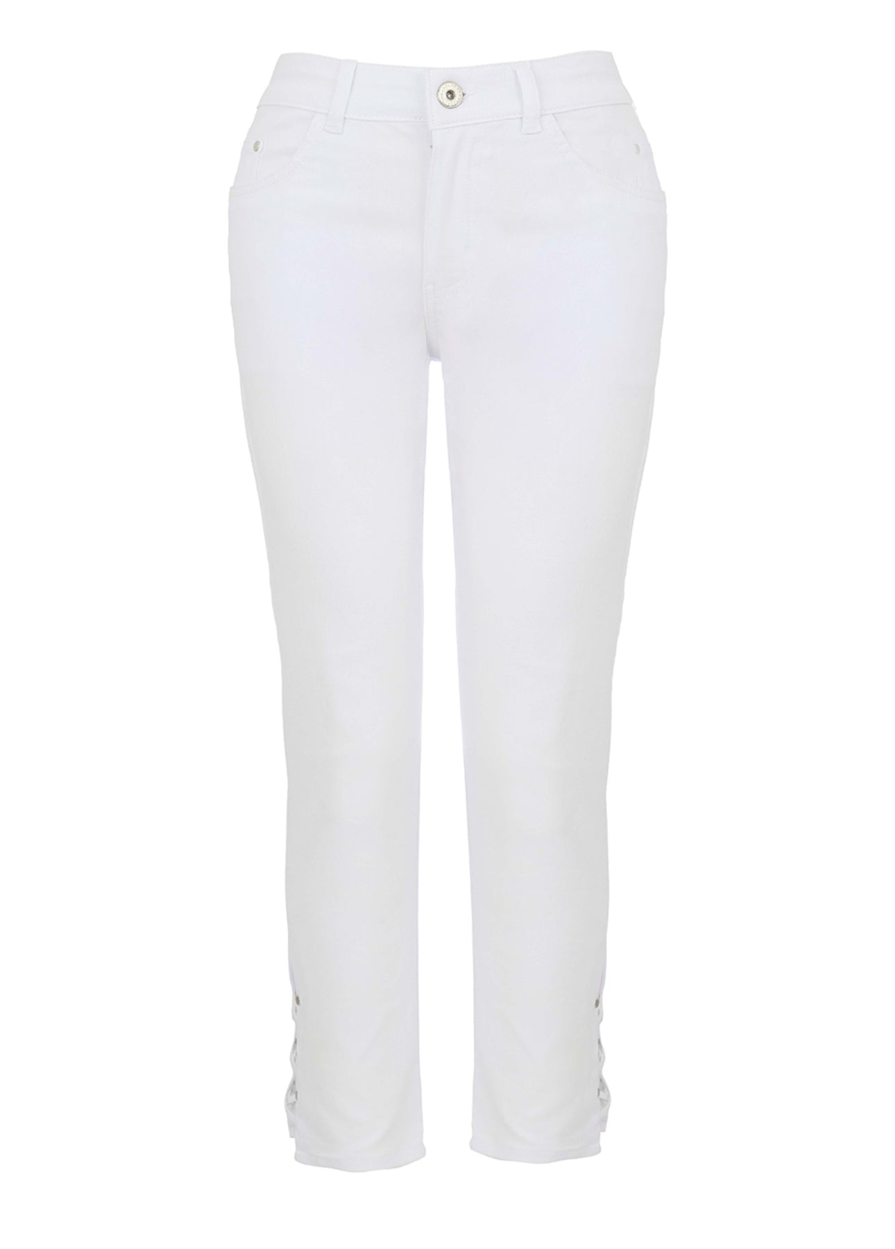DOLCEZZA CROP TROUSER STYLE 25205 COLOUR AQUA