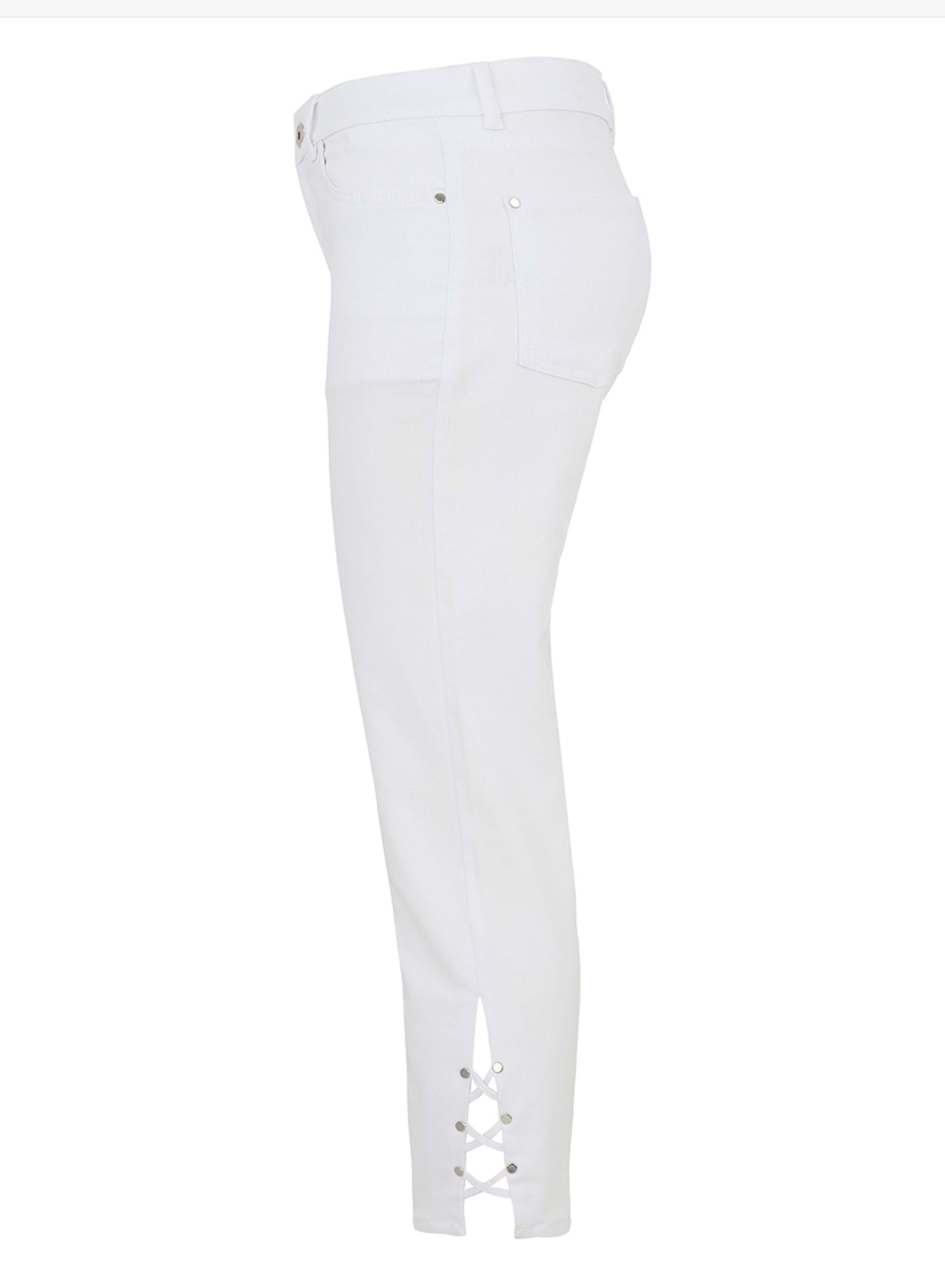 DOLCEZZA CROP TROUSER STYLE 25205 COLOUR AQUA