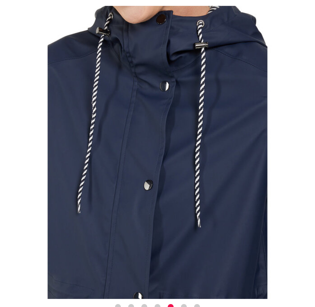 BRANDTEX LONG SHOWERPROOF COAT STYLE 218313 COLOUR MIDNIGHT BLUE