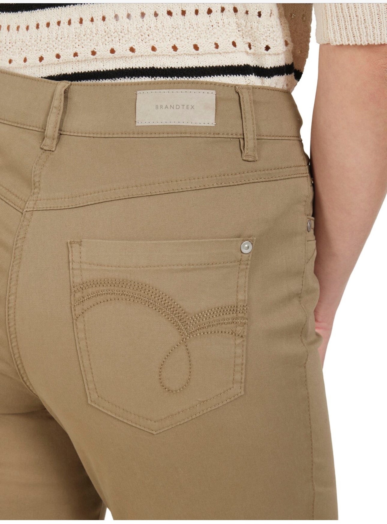 BRANDTEX INGRID JEAN STYLE 218734 COLOUR COVERT GREEN