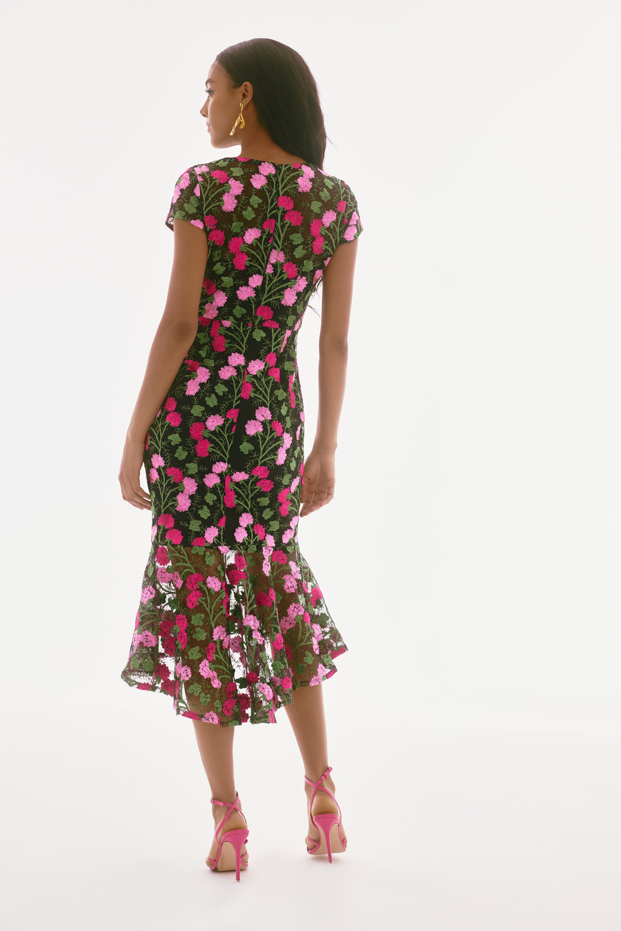 JOSEPH RIBKOFF FLORAL DRESS STYLE 251762