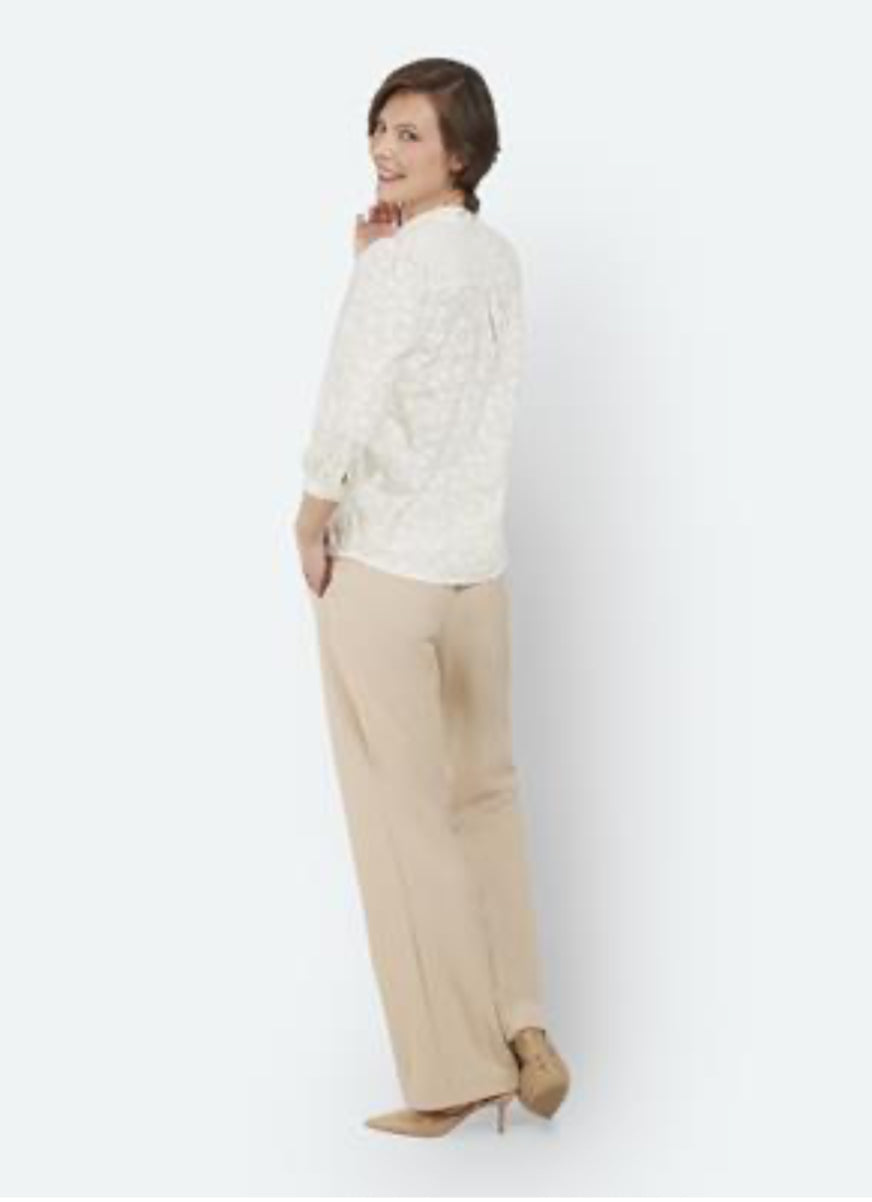 BRANDTEX BLOUSE STYLE 218387 COLOUR OFF WHITE