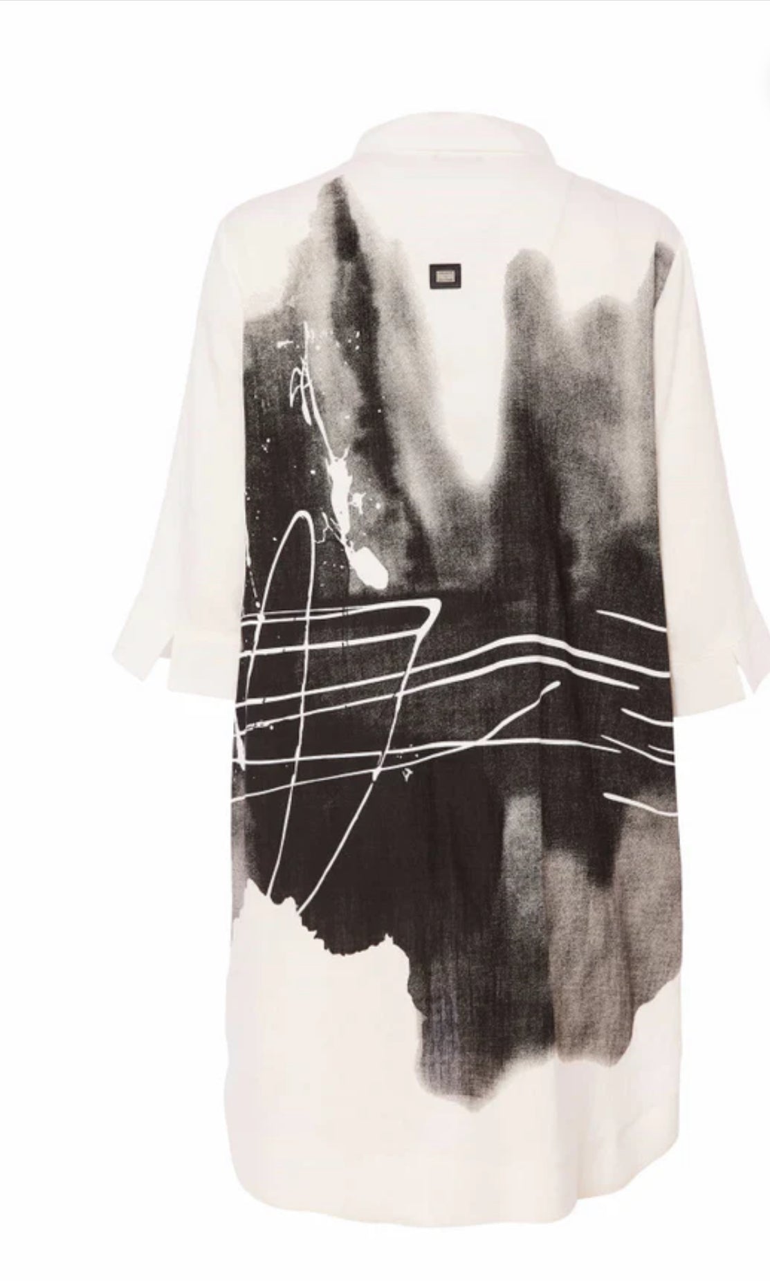 NAYA DRESS SHIRT NAS25204 COLOUR BLACK/WHITE
