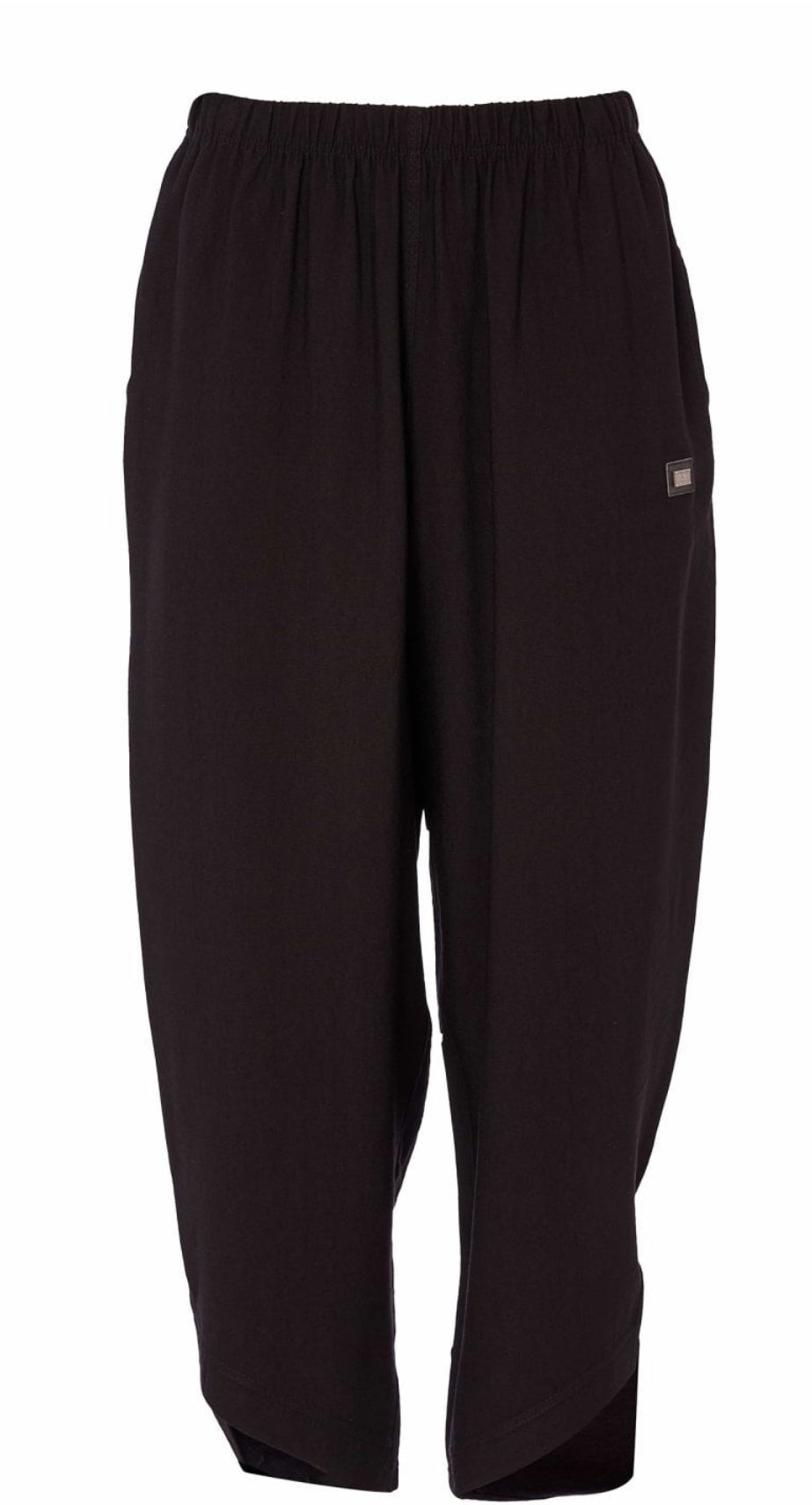 NAYA CURVED HEM TROUSER STYLE NAS25217 COLOUR BLACK