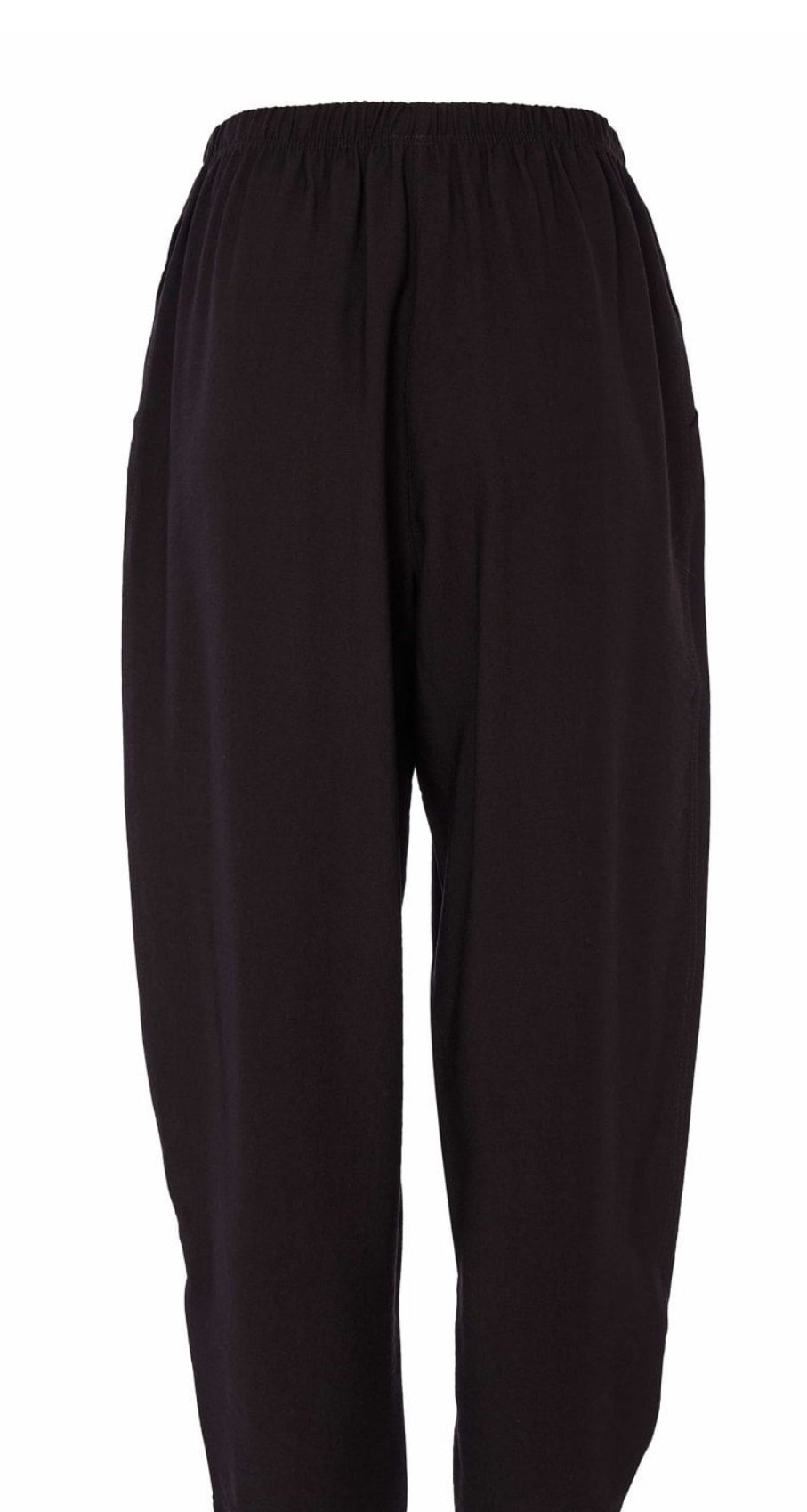 NAYA CURVED HEM TROUSER STYLE NAS25217 COLOUR BLACK