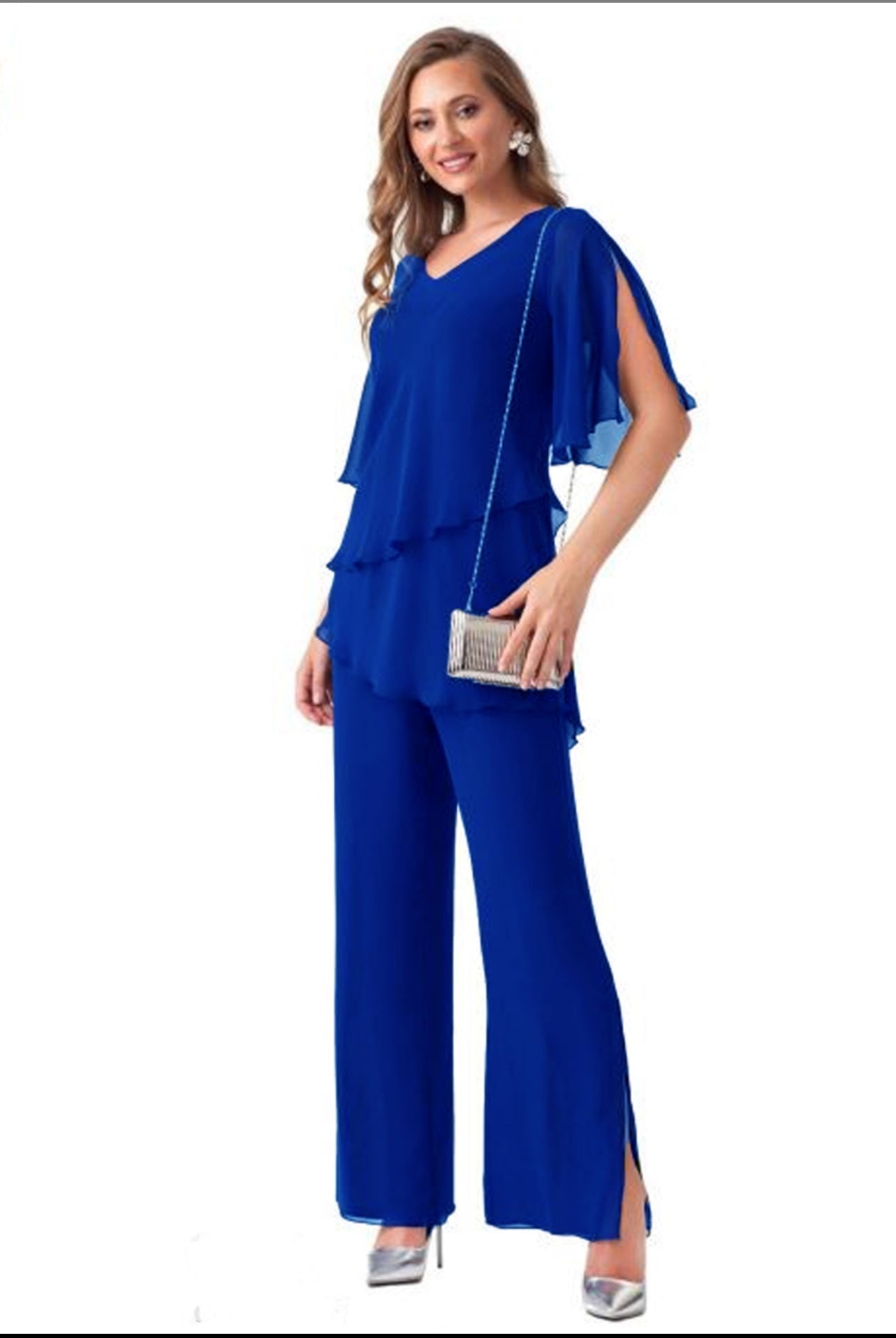 ALLISON TWO PIECE TROUSER SUIT STYLE 2935/250 COLOUR ROYAL