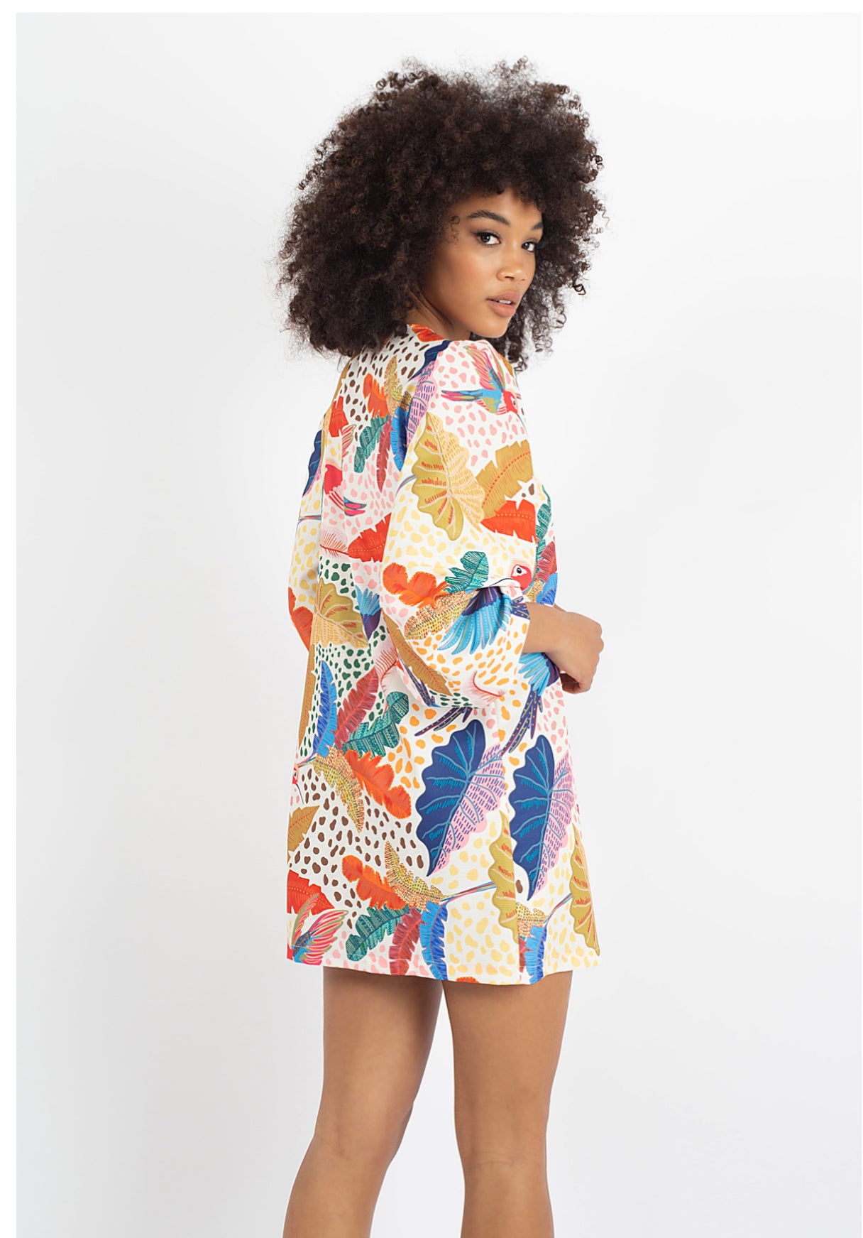 TRAFFIC PEOPLE DRESS STYLE PTB125910 COLOUR MULTI