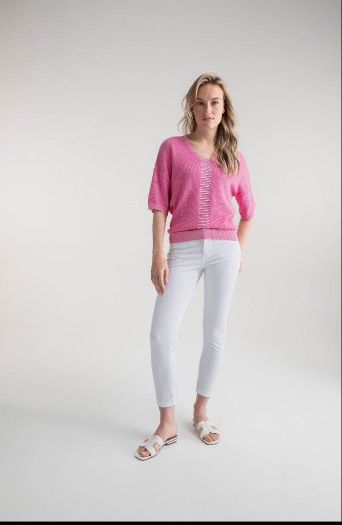 MARBLE SWEATER STYLE 7884 COLOUR PINK( 194)