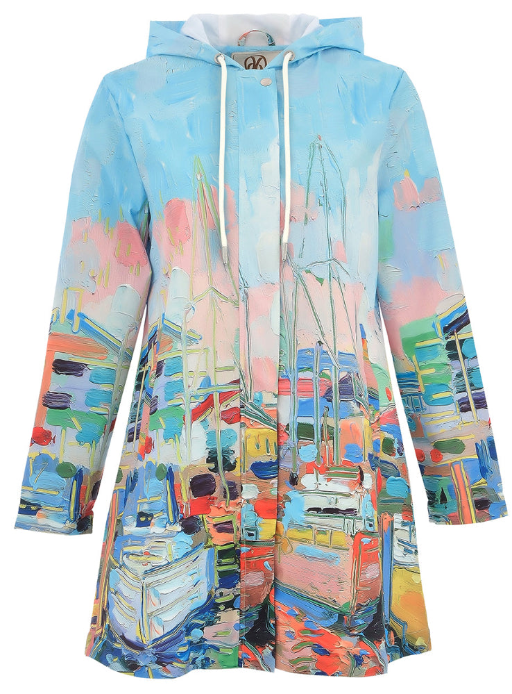 DOLCEZZA WATERPROOF HOODED JACKET STYLE 25871 COLOUR AS SHOWN
