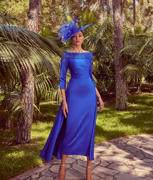 VENI INFANTINO DRESS STYLE 992451 COLOUR ROYAL BLUE