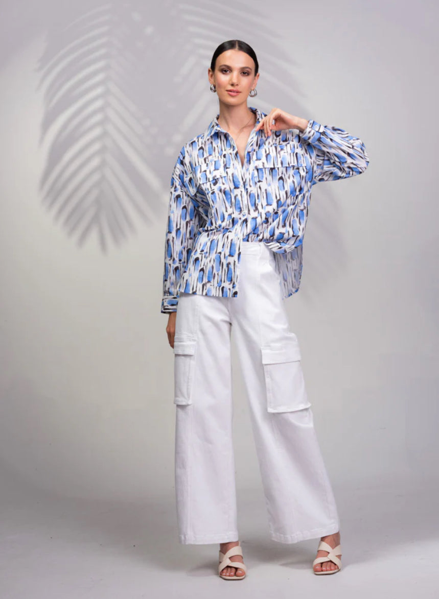 ALISON SHERI BLOUSE STYLE A45351 COLOUR MULTI