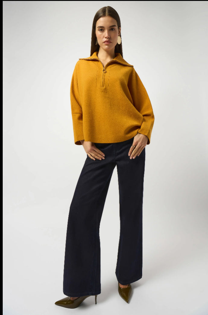 JOSEPH RIBKOFF TROUSERS STYLE 251968F25 COLOUR DARK DENIM BLUE