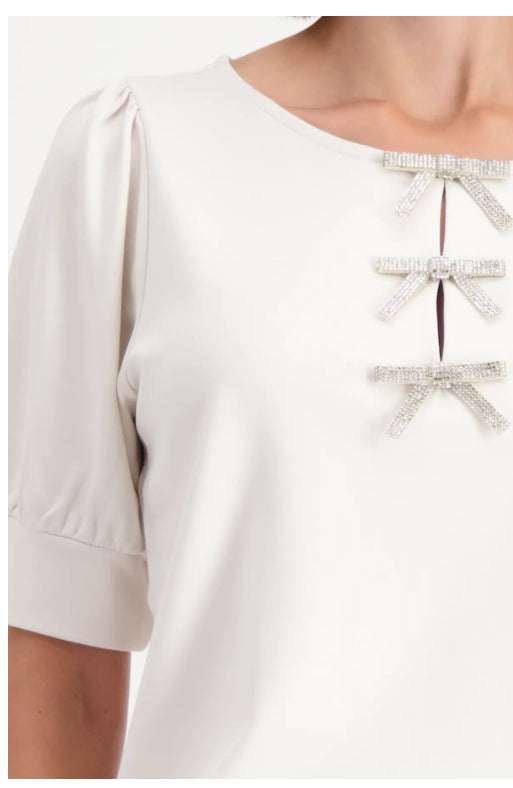 MONARI TOP STYLE 809413 COLOUR ALMOND