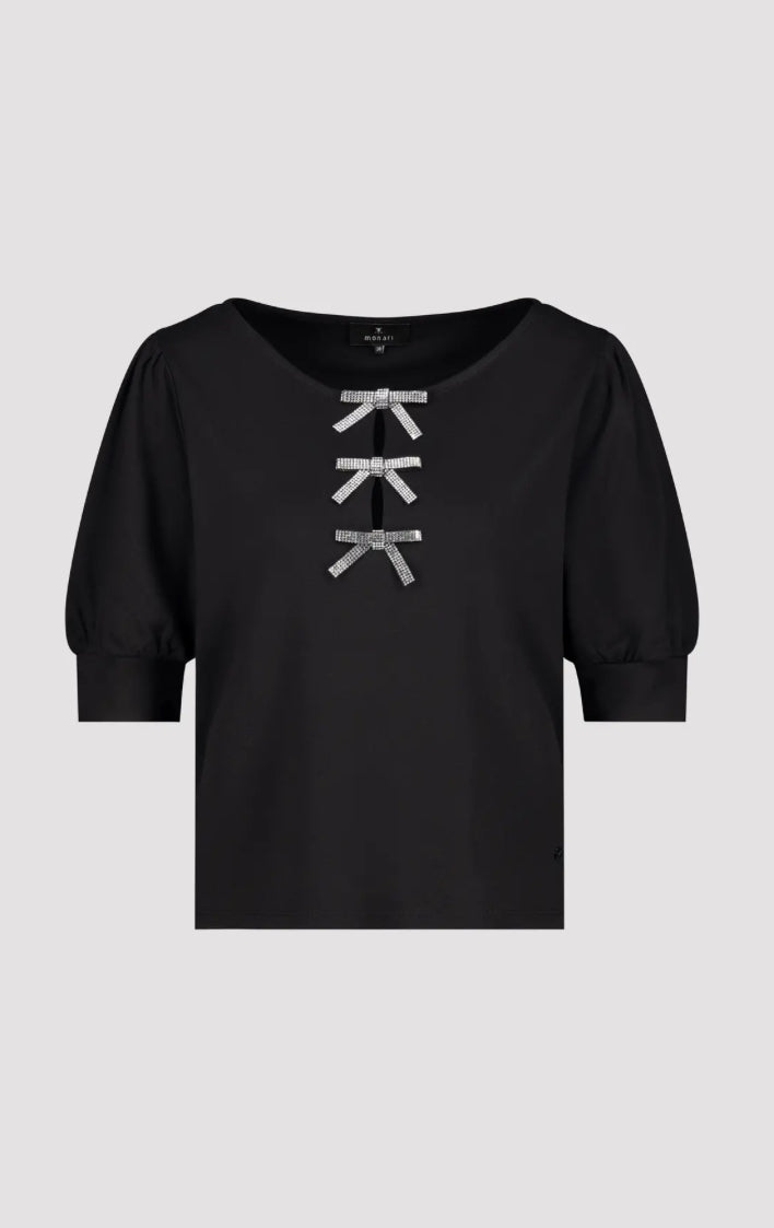 MONARI TOP STYLE 809413 COLOUR BLACK
