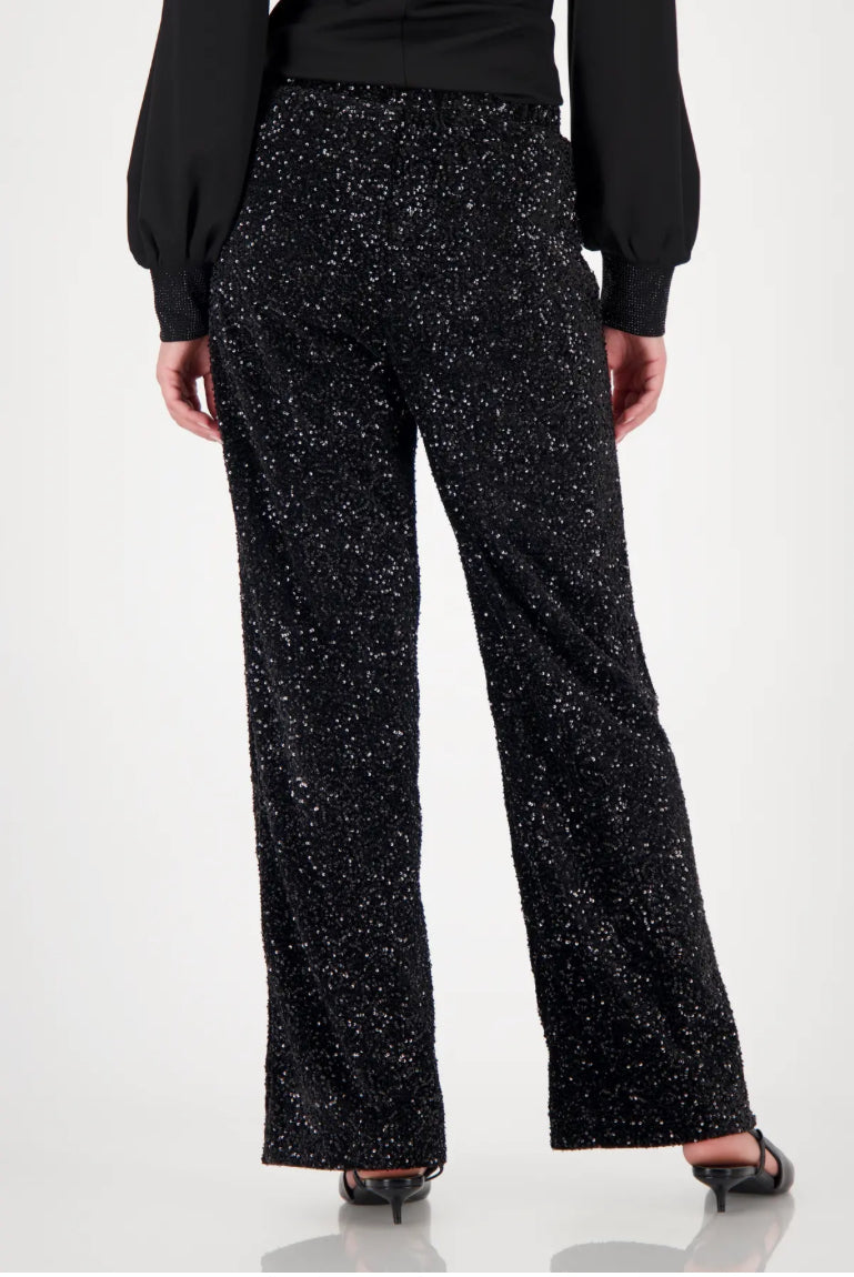 MONARI WIDE LEG TROUSERS STYLE 809227 COLOUR BLACK