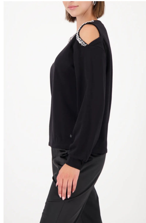 MONARI TOP STYLE 809444 COLOUR BLACK