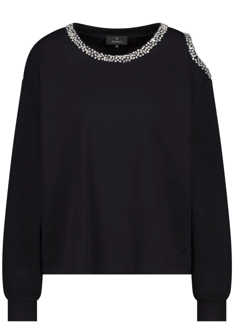 MONARI TOP STYLE 809444 COLOUR BLACK