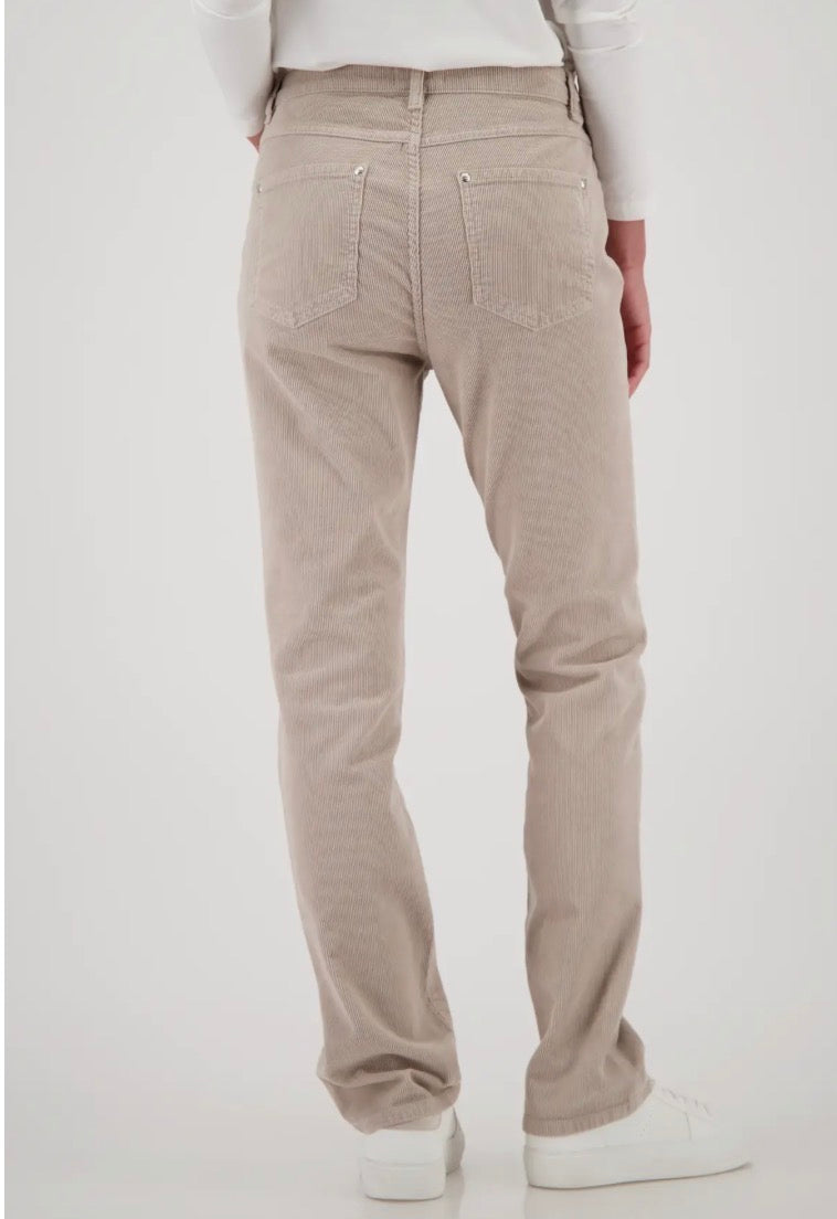MONARI CORDUROY TROUSER SYLE 809223 COLOUR LATTEMACCHIATO
