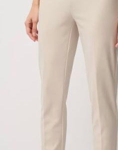 JOSEPH RIBKOFF SILKY JOGGER PANTS WITH TIES | STYLE 24111 | COLOUR: DUNE