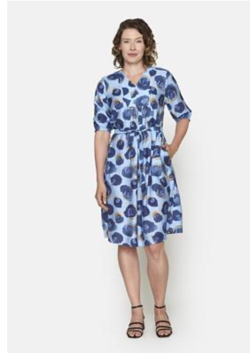 BRANDTEX DRESS STYLE 217417 COLOUR BLUEBELL