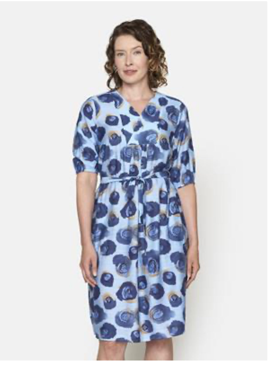 BRANDTEX DRESS STYLE 217417 COLOUR BLUEBELL