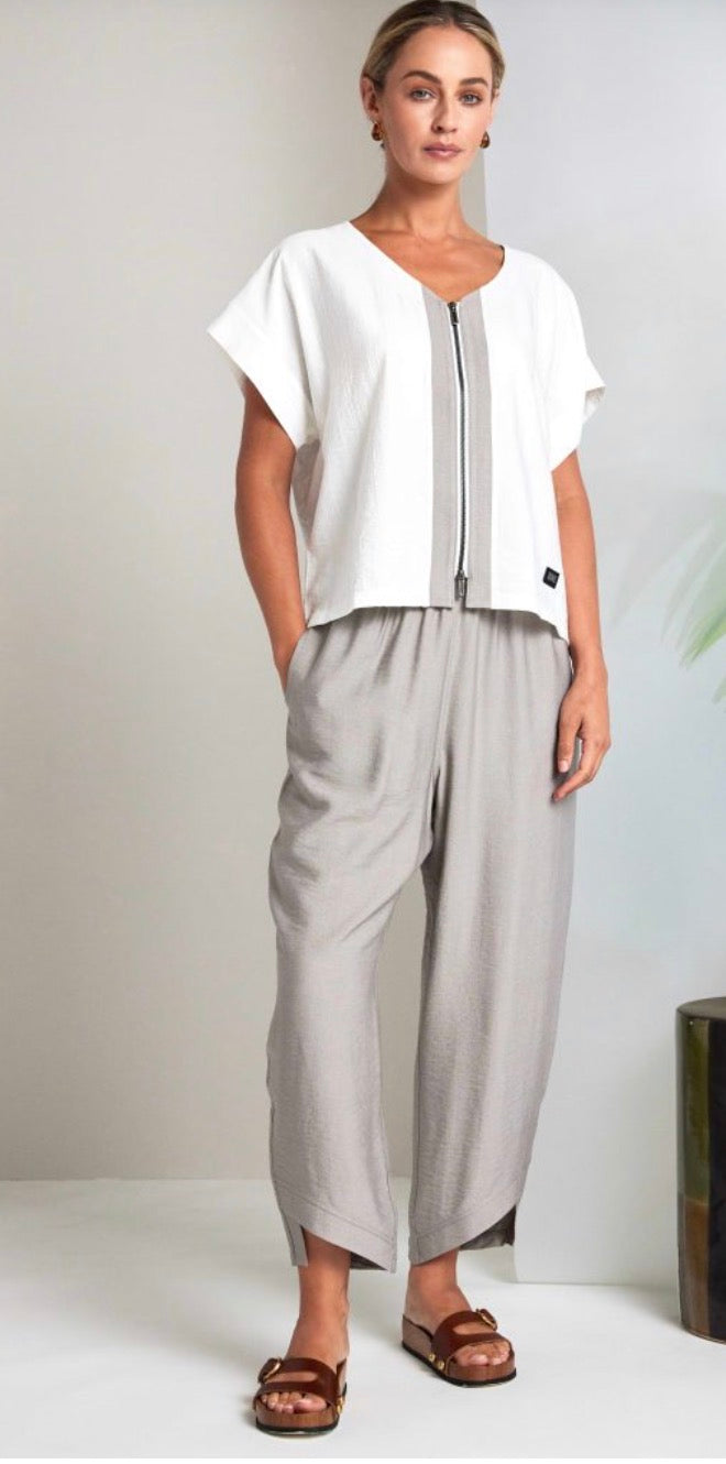 NAYA SHORT JACKET STYLE NAS26159 COLOUR PEBBLE