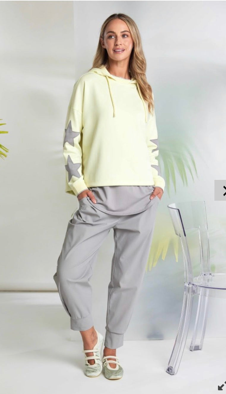 NAYA HOODED JACKET STYLE NAS26214 COLOUR LEMON