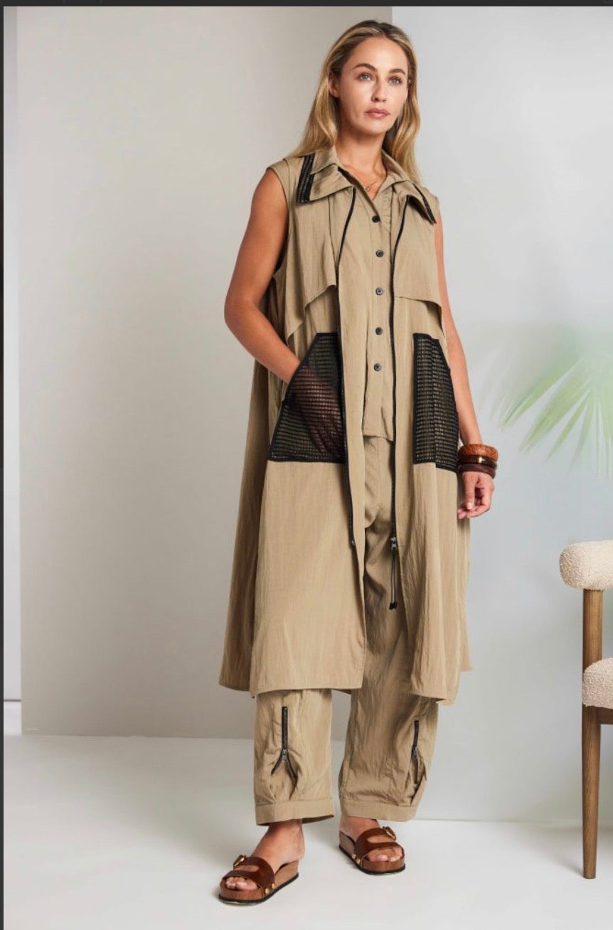 NAYA PULL ON TROUSER STYLE NAS26222 COLOUR TAN
