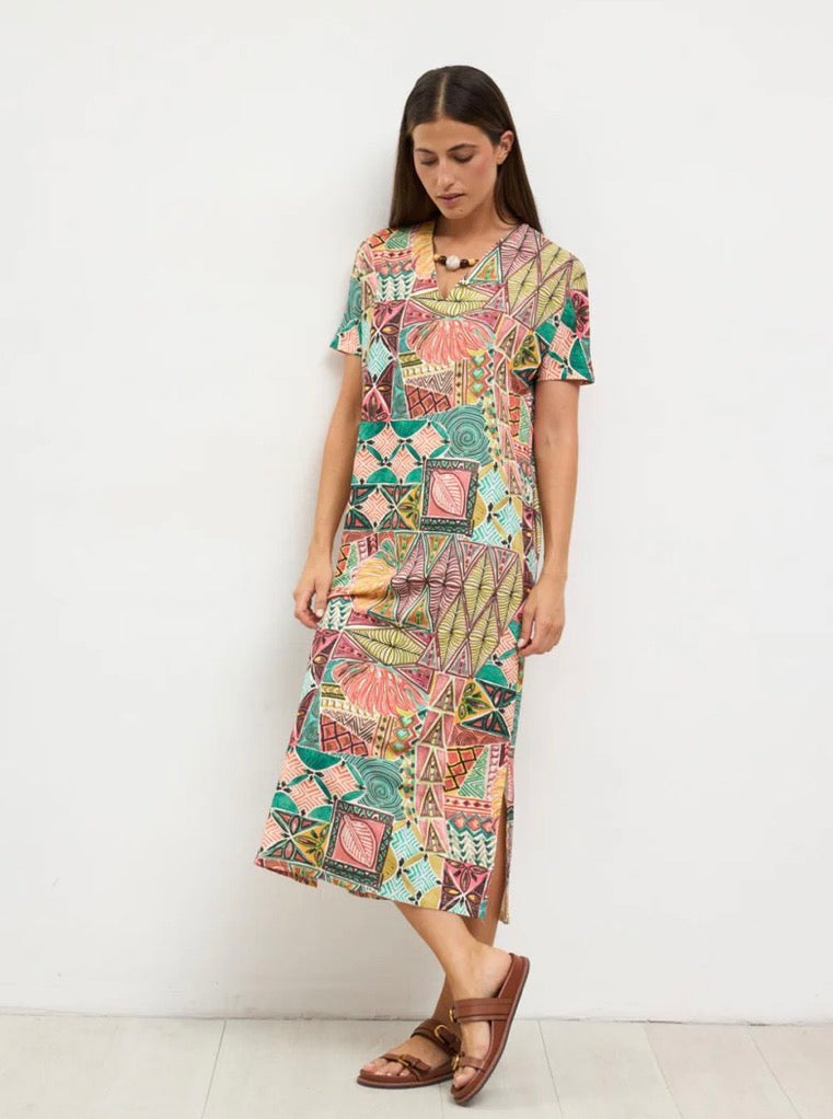 TINTA DRESS STYLE HAIZEA COLOUR CHOCOLATE