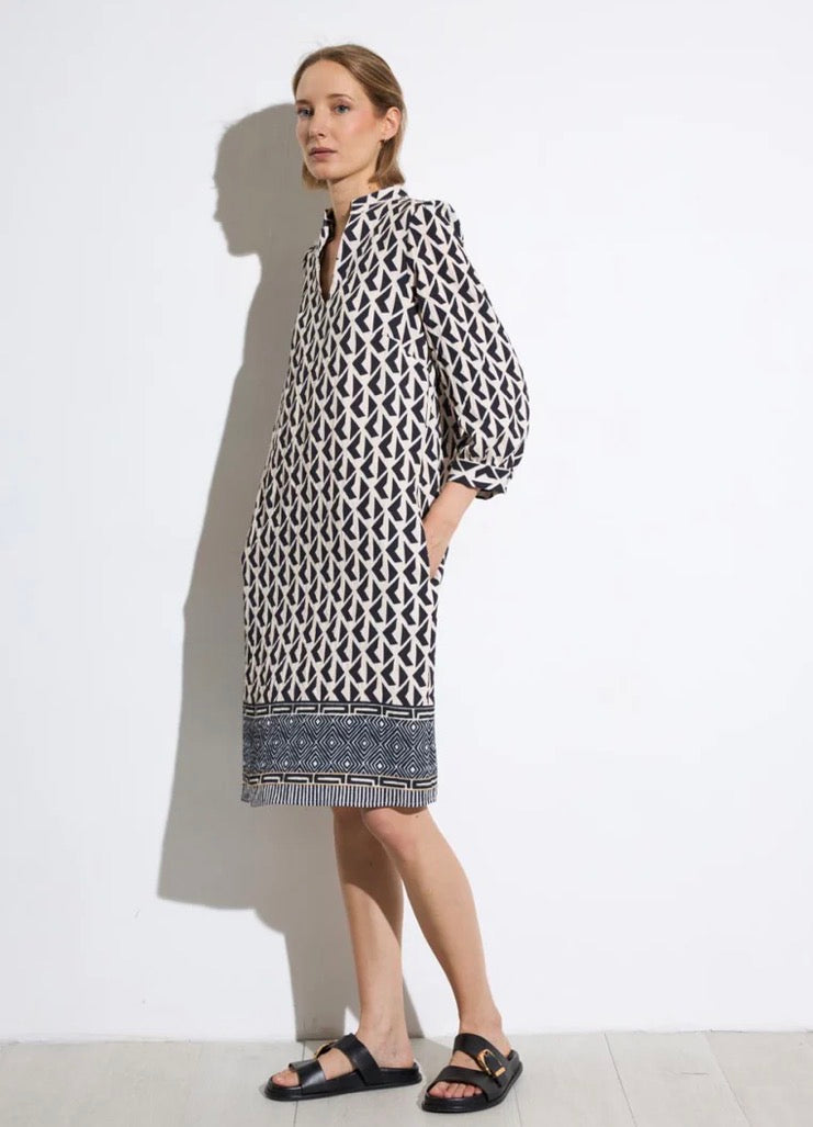 TINTA PRINT DRESS STYLE AROGANA COLOUR MULTI