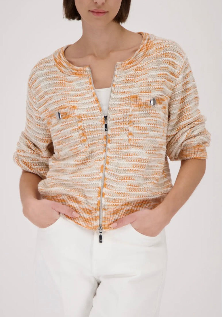 MONARI JACKET STYLE 410384 COLOUR CHAMPAGNE BEIGE