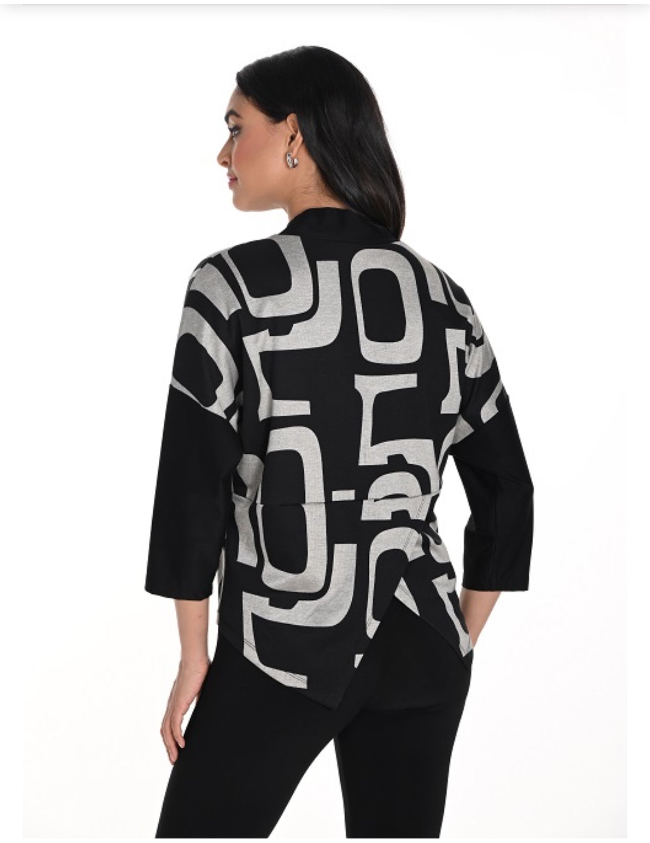 FRANK LYMAN TOP STYLE 243374 COLOUR BLACK/BEIGE
