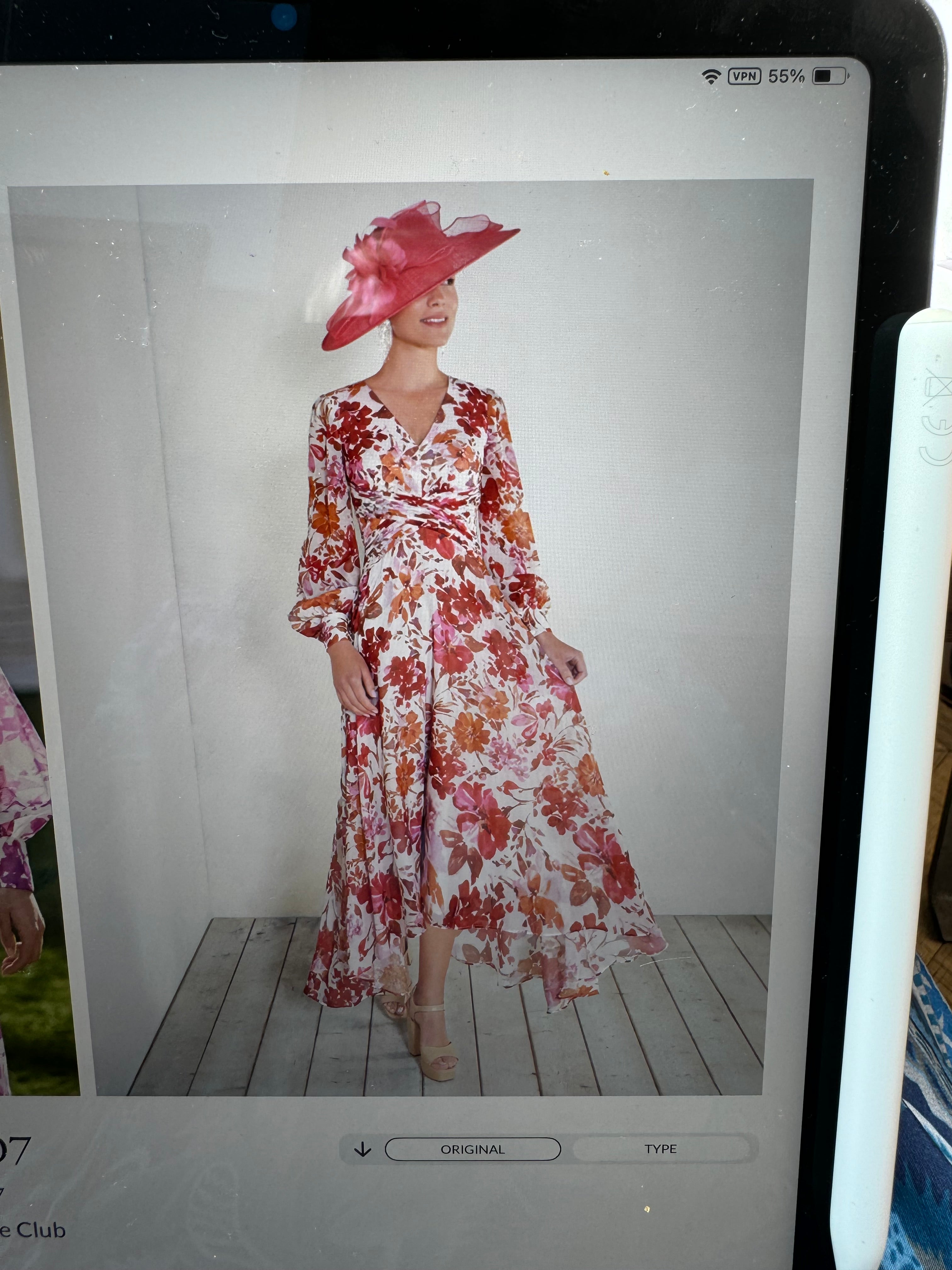COUTURE CLUB DRESS STYLE 9GD7 COLOUR CARMESI