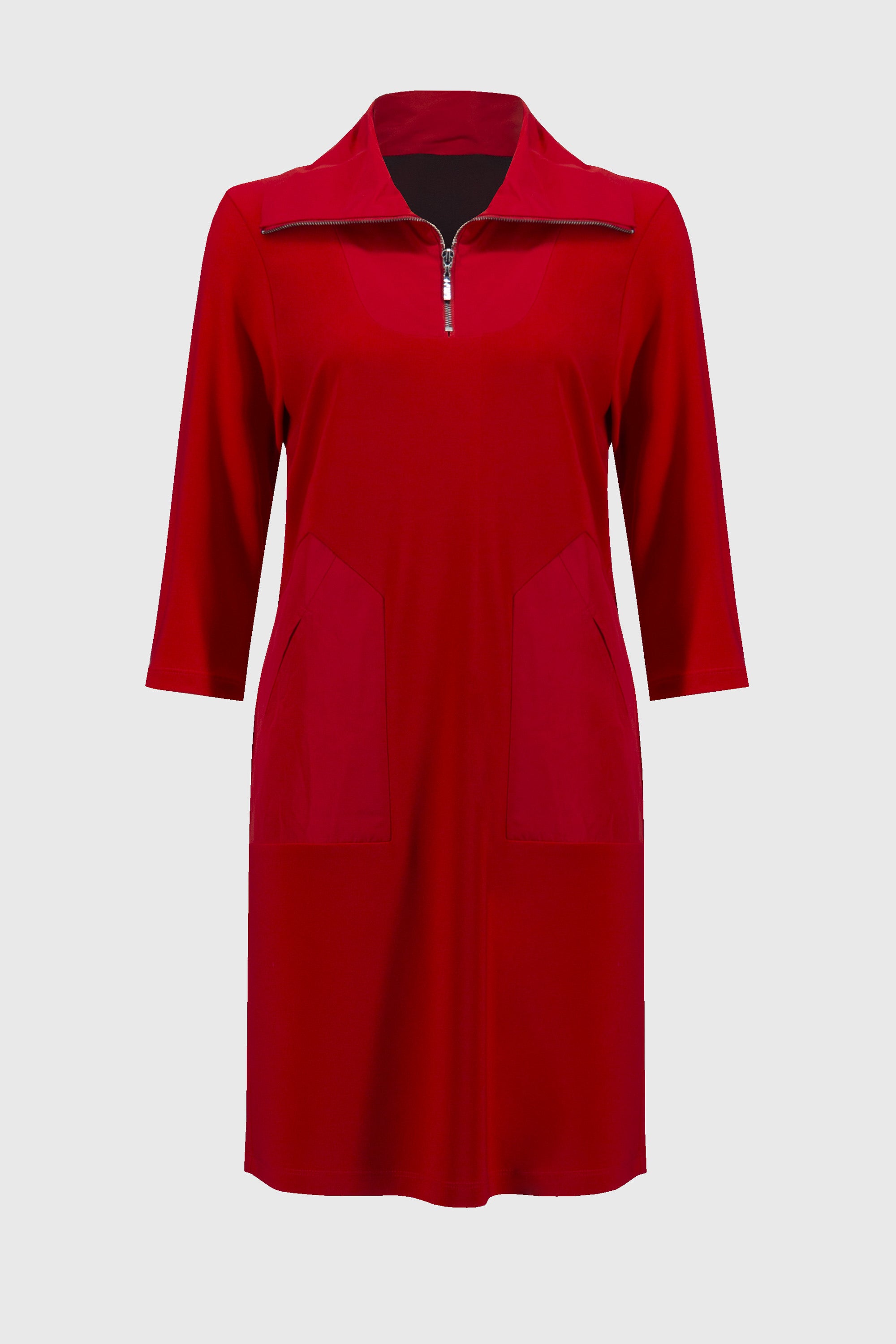 JOSEPH RIBKOFF DRESS STYLE 244045 COLOUR LIPSTICK RED