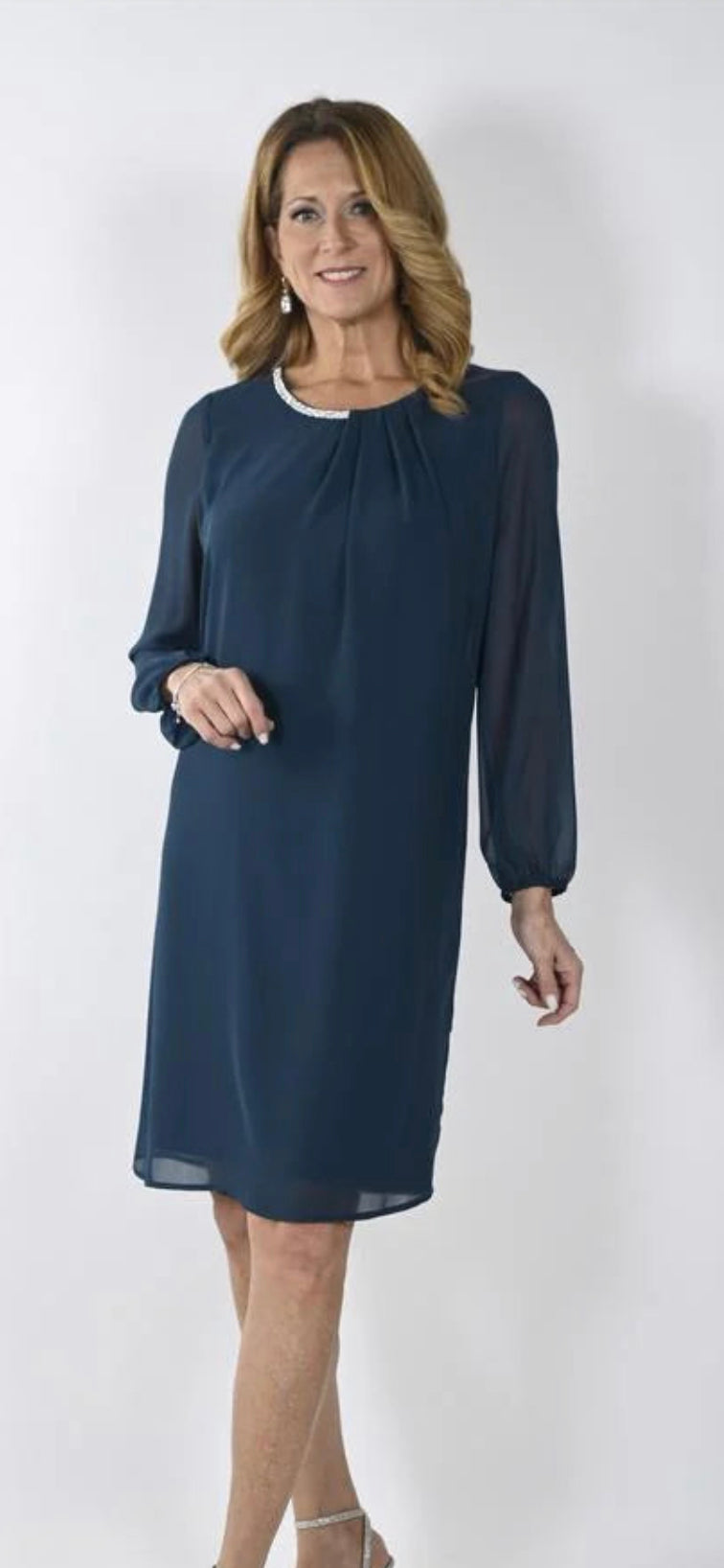FRANK LYMAN DRESS STYLE 239123 COLOUR MIDNIGHT