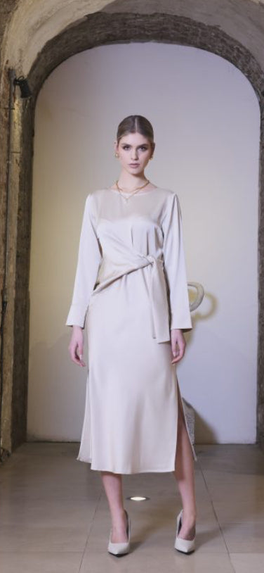 KATE COOPER DRESS STYLE KCAW24138 COLOUR PEARL