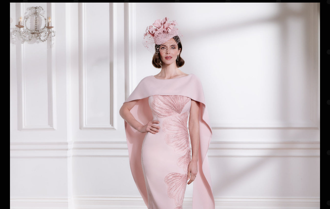 JOHN CHARLES DRESS STYLE 66701 COLOUR PETAL