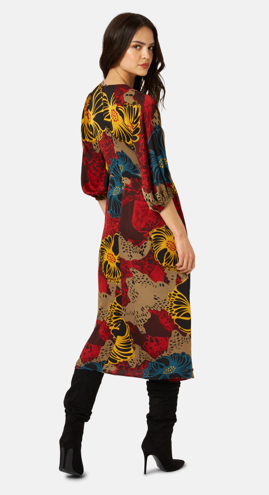 TRAFFIC PEOPLE DRESS STYLE IMA12002 COLOUR MULTI