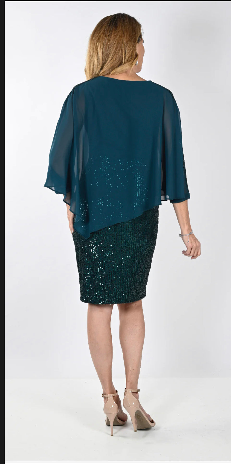 FRANK LYMAN DRESS STYLE 239256 COLOUR EMERALD